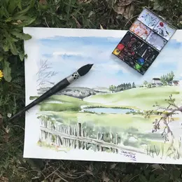 Stage d'Aquarelle : Aqu'Augne