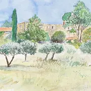 Stage d’aquarelle : en bord de mer Méditerranée