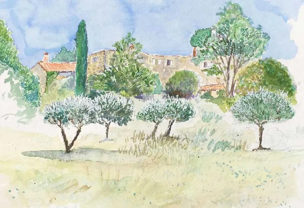 Stage d'aquarelle : villages de provence