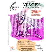 Stage d'art plastique vacances d'hiver