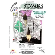 Stage d'art plastique vacances d'hiver