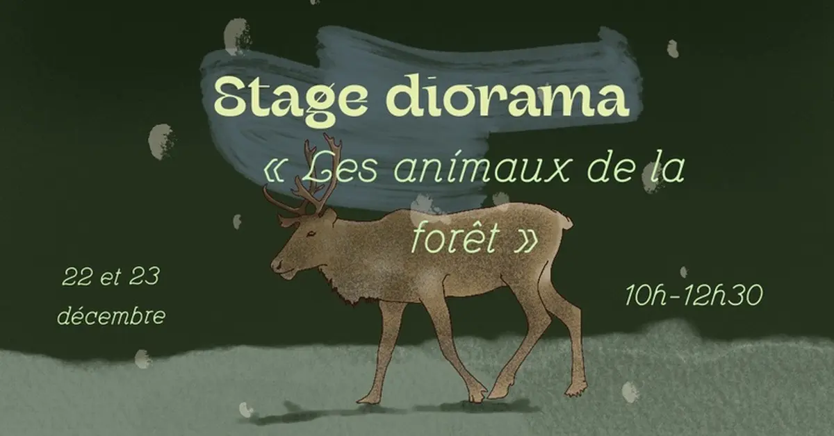 Stage d'arts plastiques - Diorama