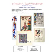 Stage d'enluminure et/ou de calligraphie médiévale