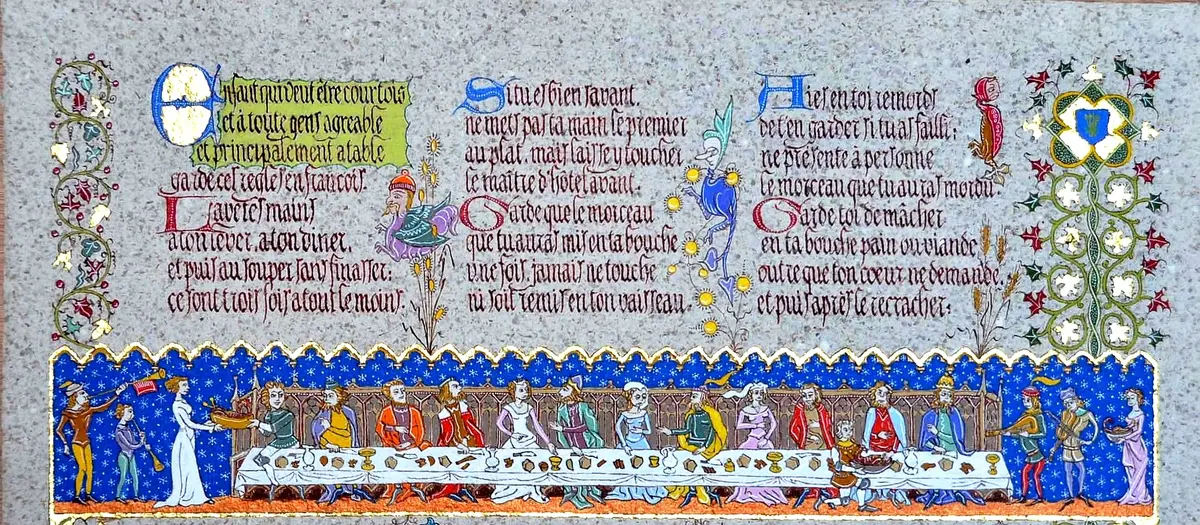 Stage d’enluminures Enfants– Châteaux en fête