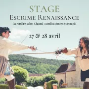 Stage d\'Escrime Renaissance