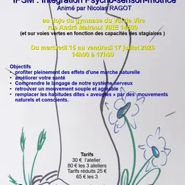 Stage d'été : Marche(s) et postures primordiales à Vire Normandie