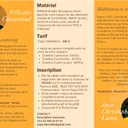 Stage d'été Yoga - Meditation aux Cernois