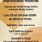Stage d'improvisation théâtrale