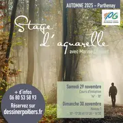 Stage d'initiation à l’aquarelle