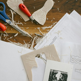 Stage d'initiation à la linogravure