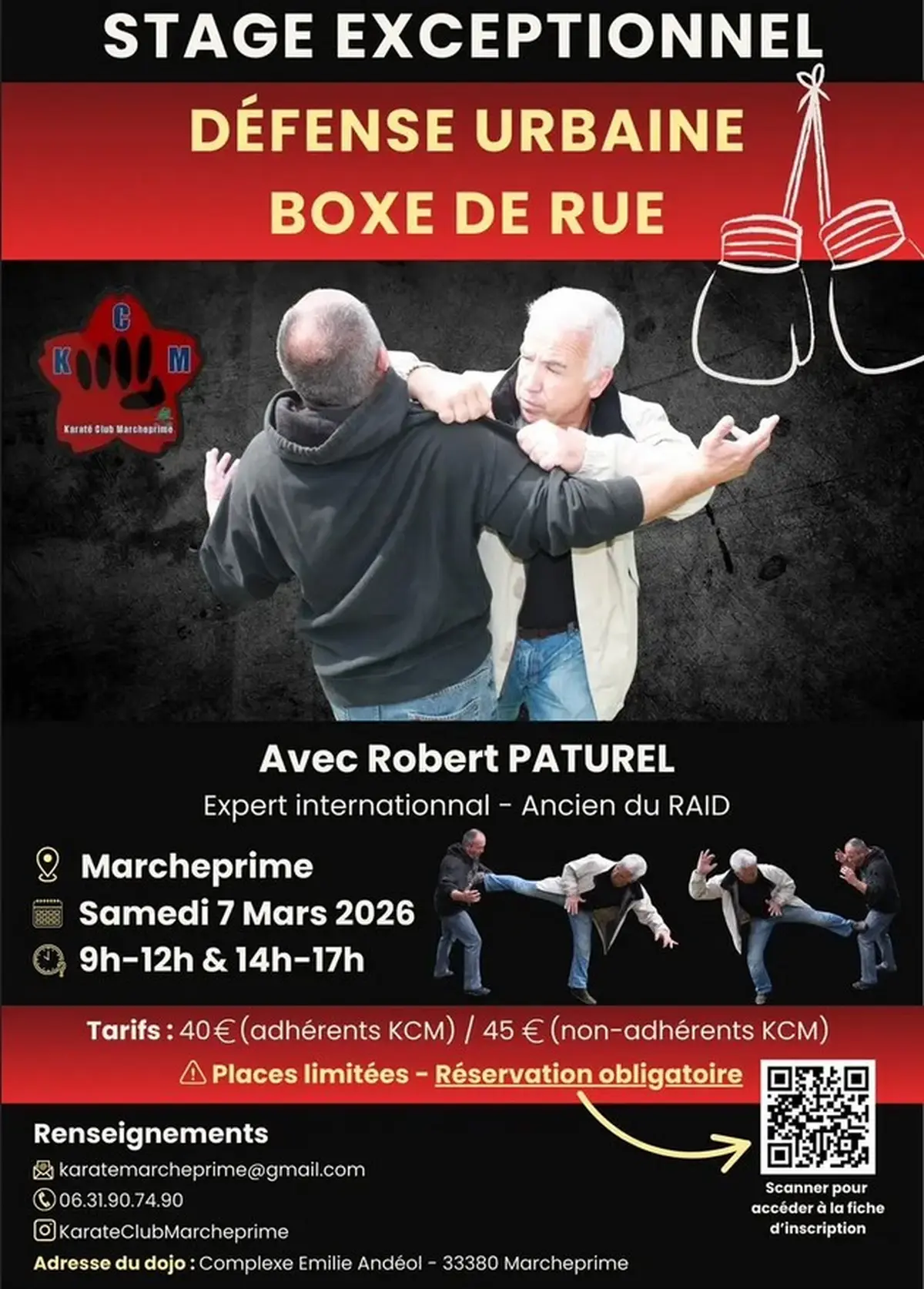 Stage de boxe de rue