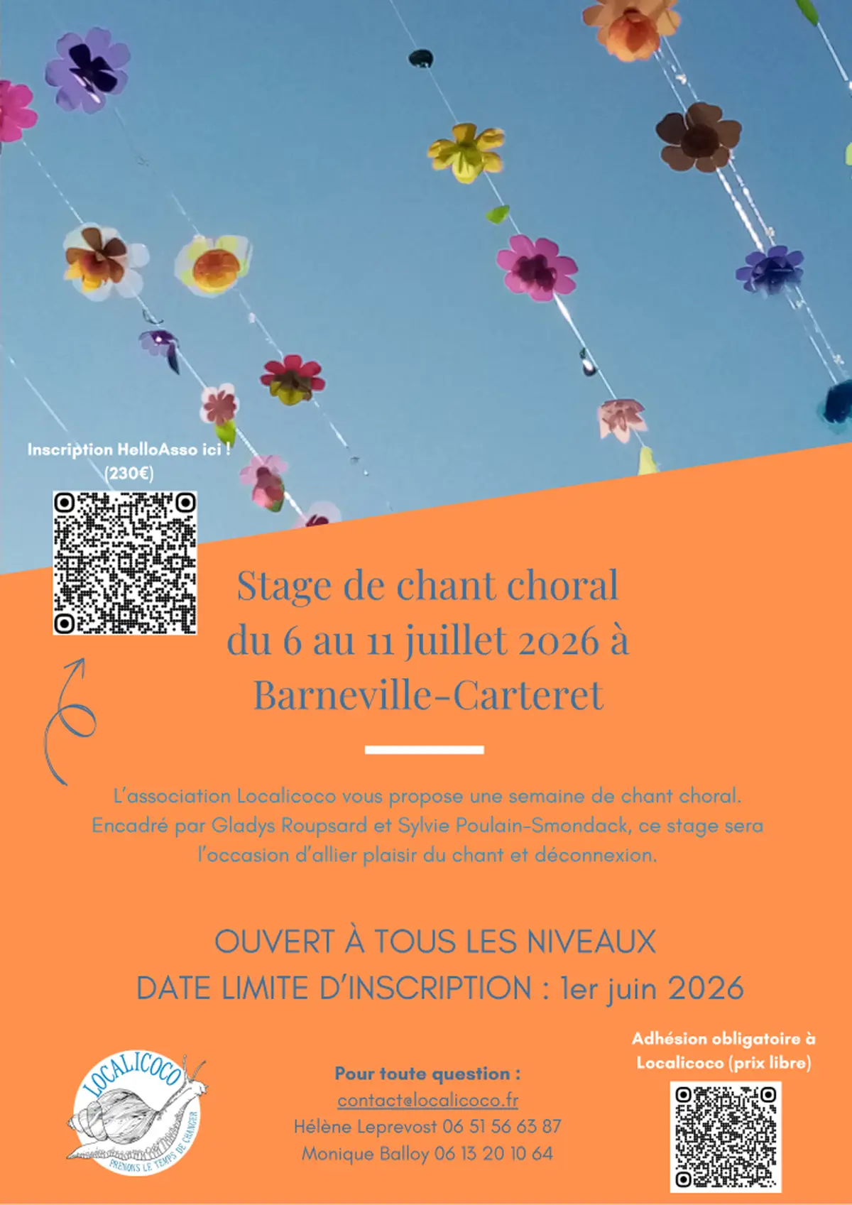 Stage de chant choral