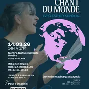 Stage de chant du monde avec l'EMIHB