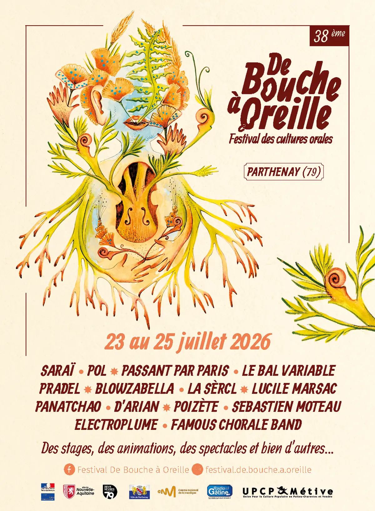 Stage de chant - Festival de Bouche à Oreille