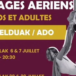 Stage de Cirque spécialité aériens