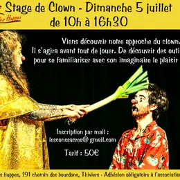 Stage de Clown avec la Cie Les ConsSacrés