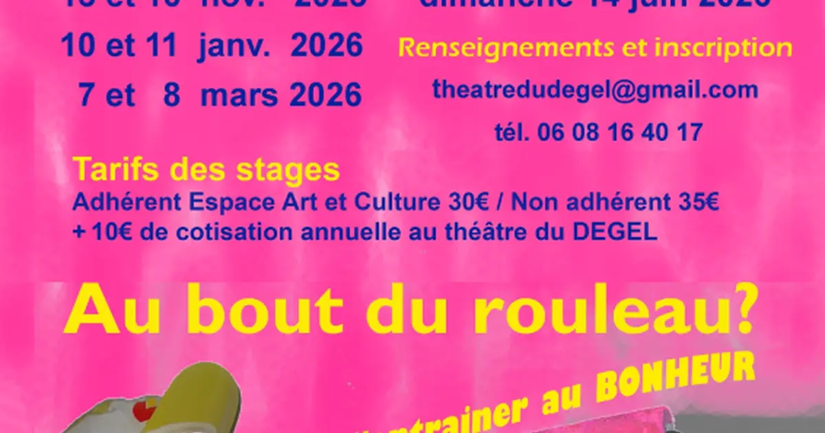 Stage de clown de théâtre