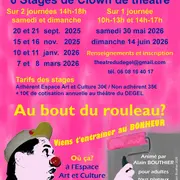 Stage de clown de théâtre