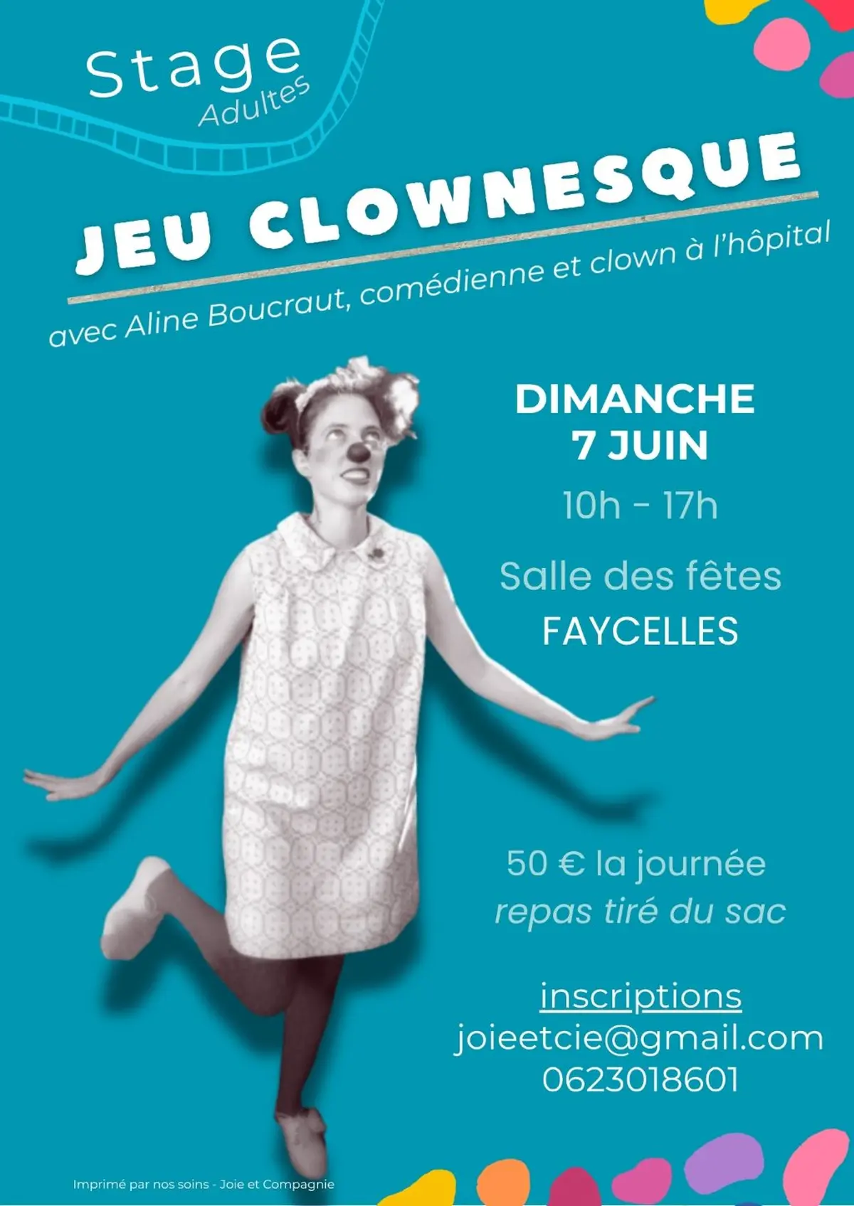 Stage de clown pour adultes  à Faycelles