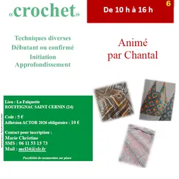 Stage de crochet