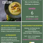 Stage de cuisine au Prieuré des Arts à Saint-Remy