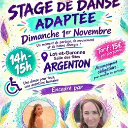Stage de danse adaptée