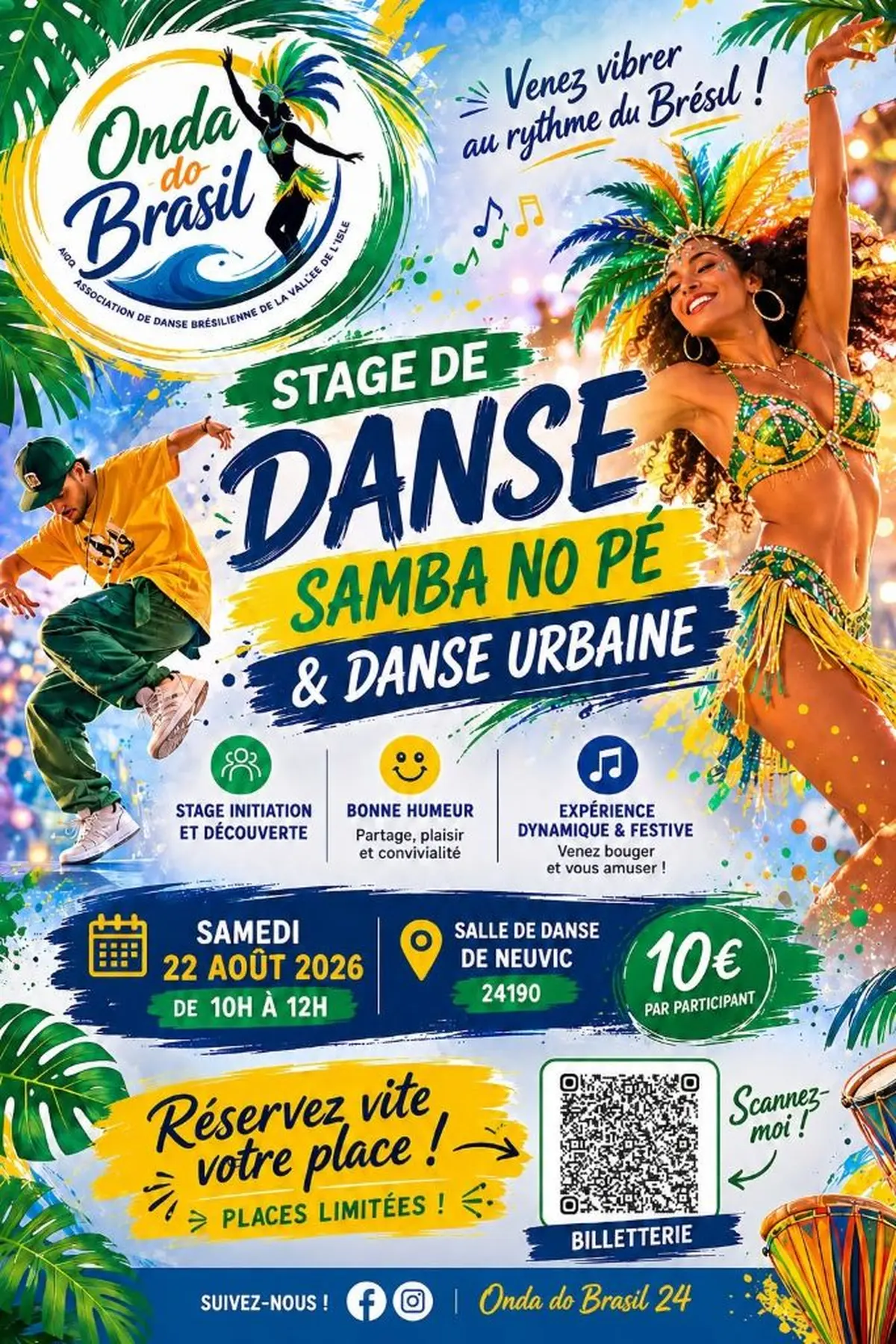 Stage de danse brésilienne