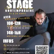 Stage de Danse contemporaine avec Greg Villiers