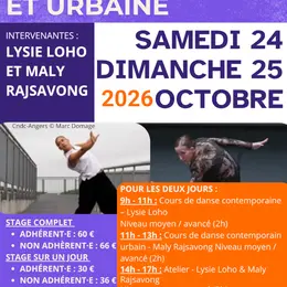 Stage de danse contemporaine et urbaine