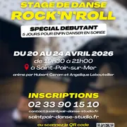 Stage de danse rock spécial débutant du 20 au 24 avril 2026
