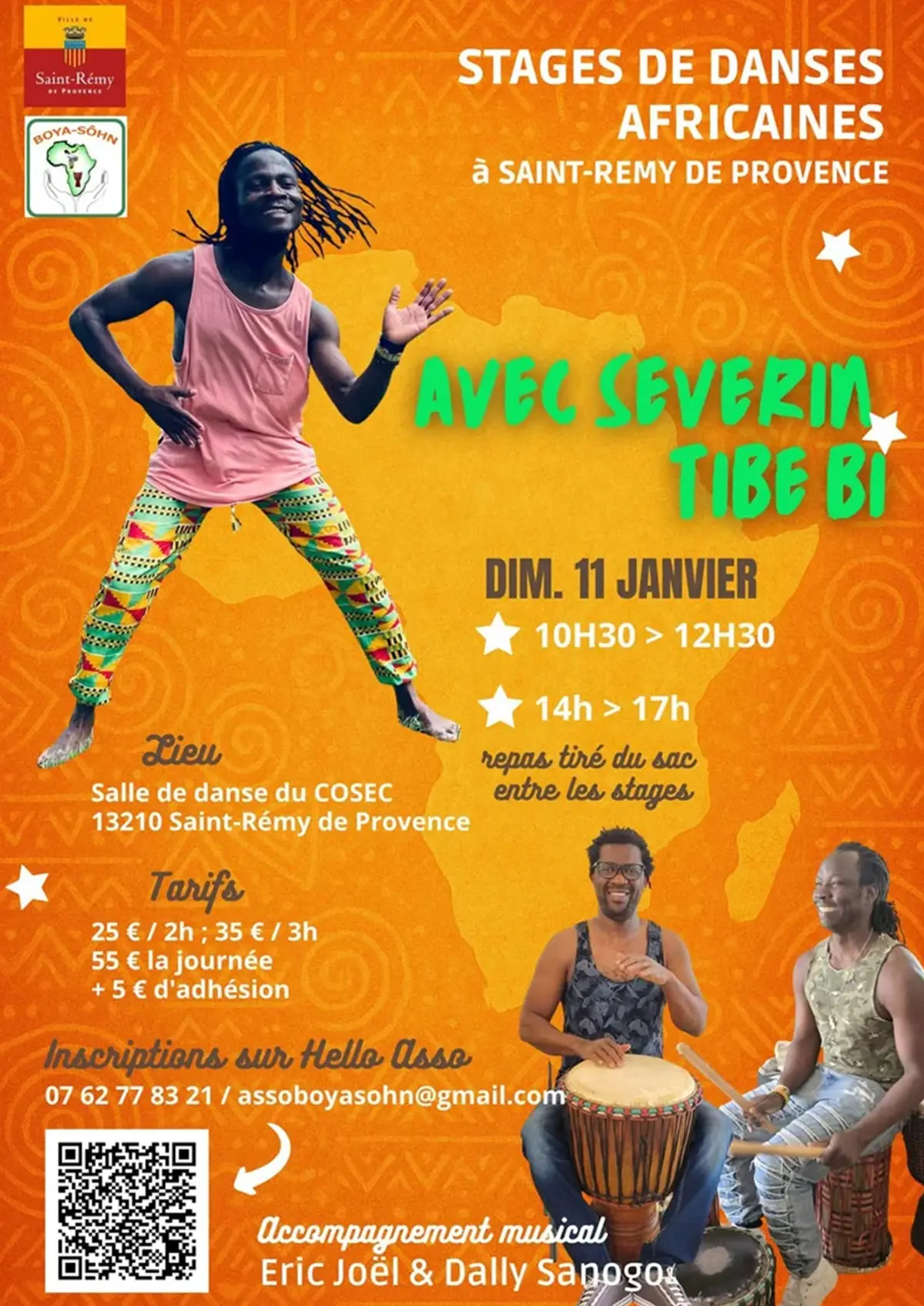 Stage de danses africaines