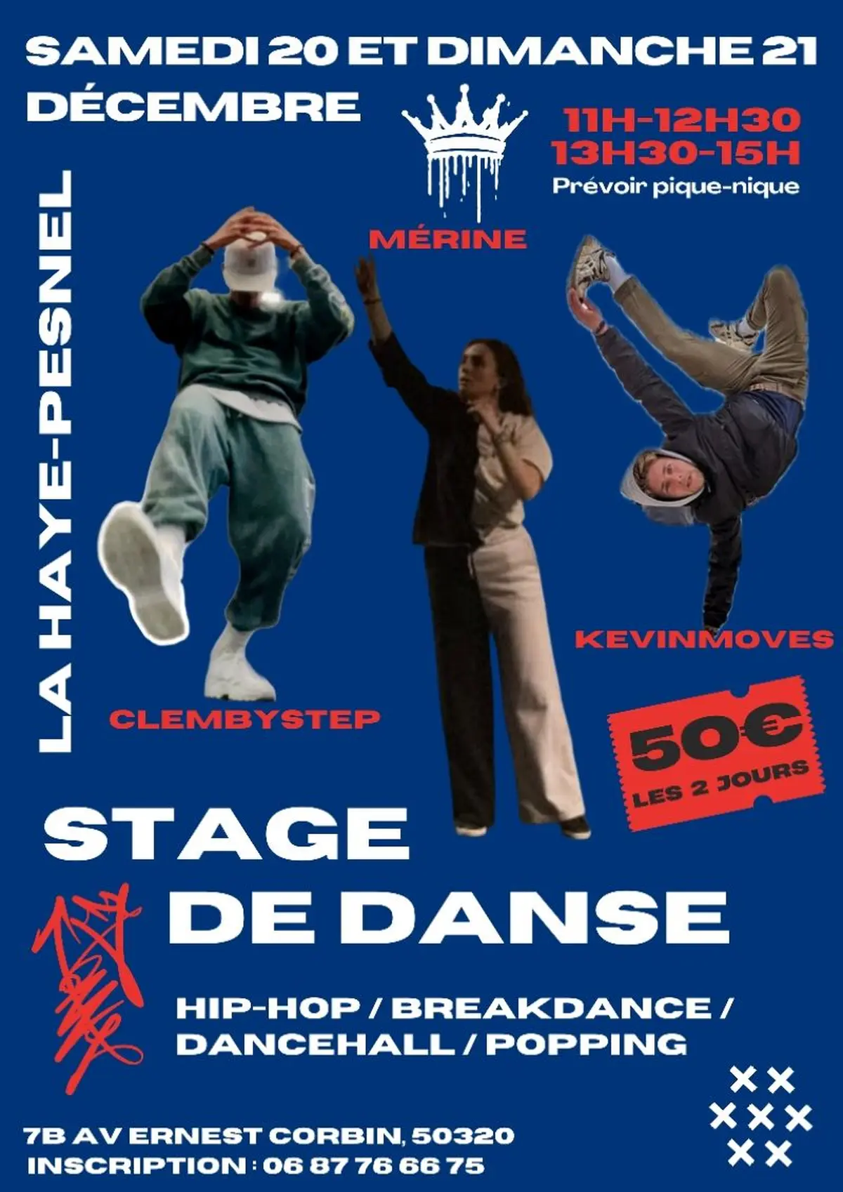 Stage de danses urbaines
