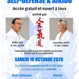 Stage de découverte de la self-défense et de l'Aïkido