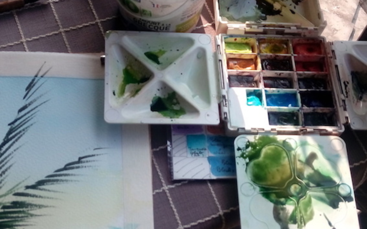 Mini-stage de dessin et peinture à Paris