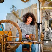 Stage de filage de laine  et stage de feutrage