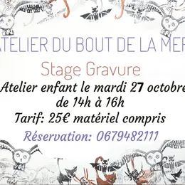 Stage de gravure