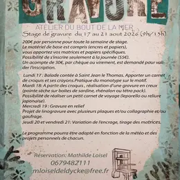Stage de gravure