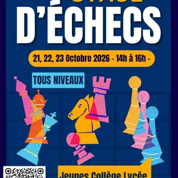 Stage de jeux d'échecs