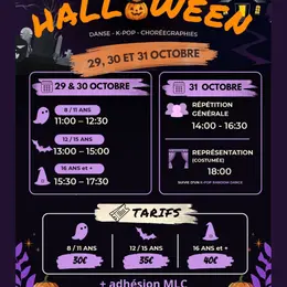 Stage de K-Pop Halloween