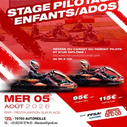 Stage de karting enfants/ados à Autoreille