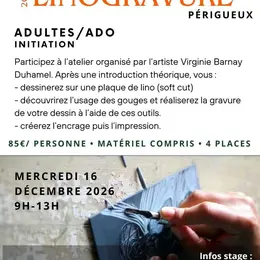 Stage de linogravure
