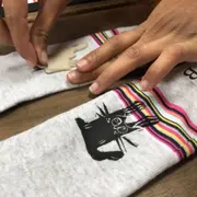 Stage de linogravure sur textile à Rezé (44)