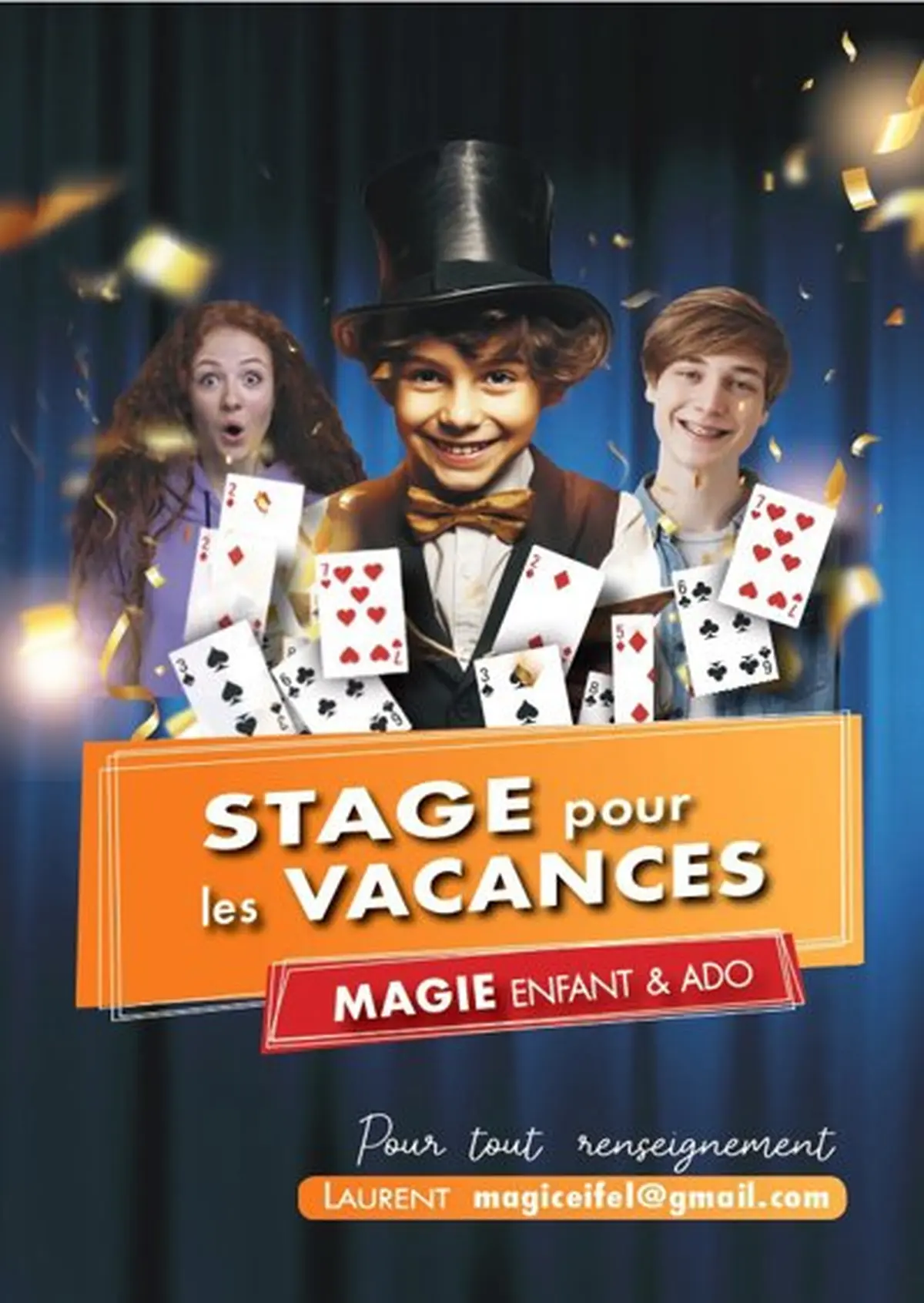 Stage de magie enfants