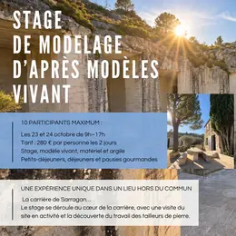 Stage de modelage à Sarragan