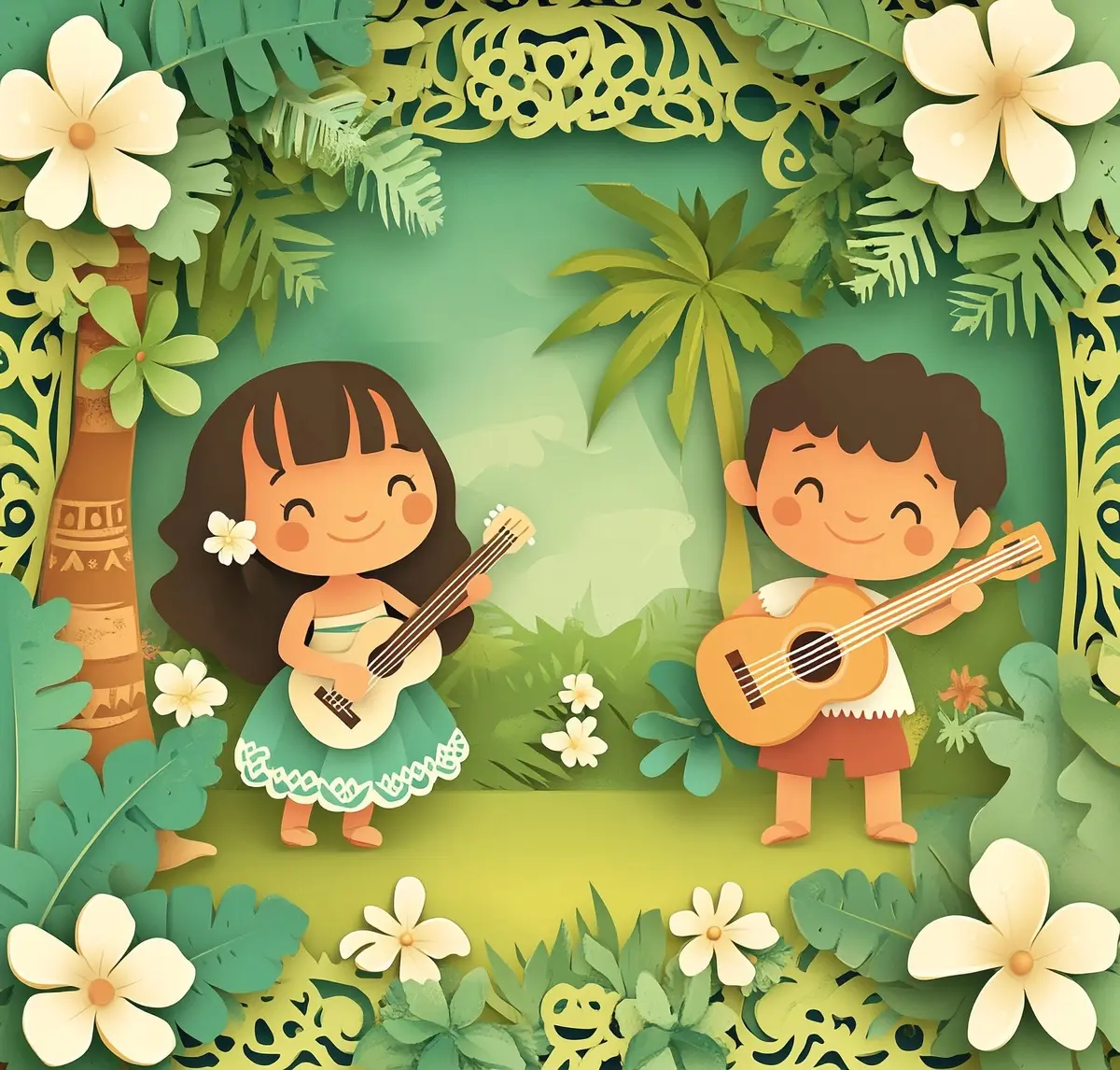 Stage de musique : guitare et ukulélé