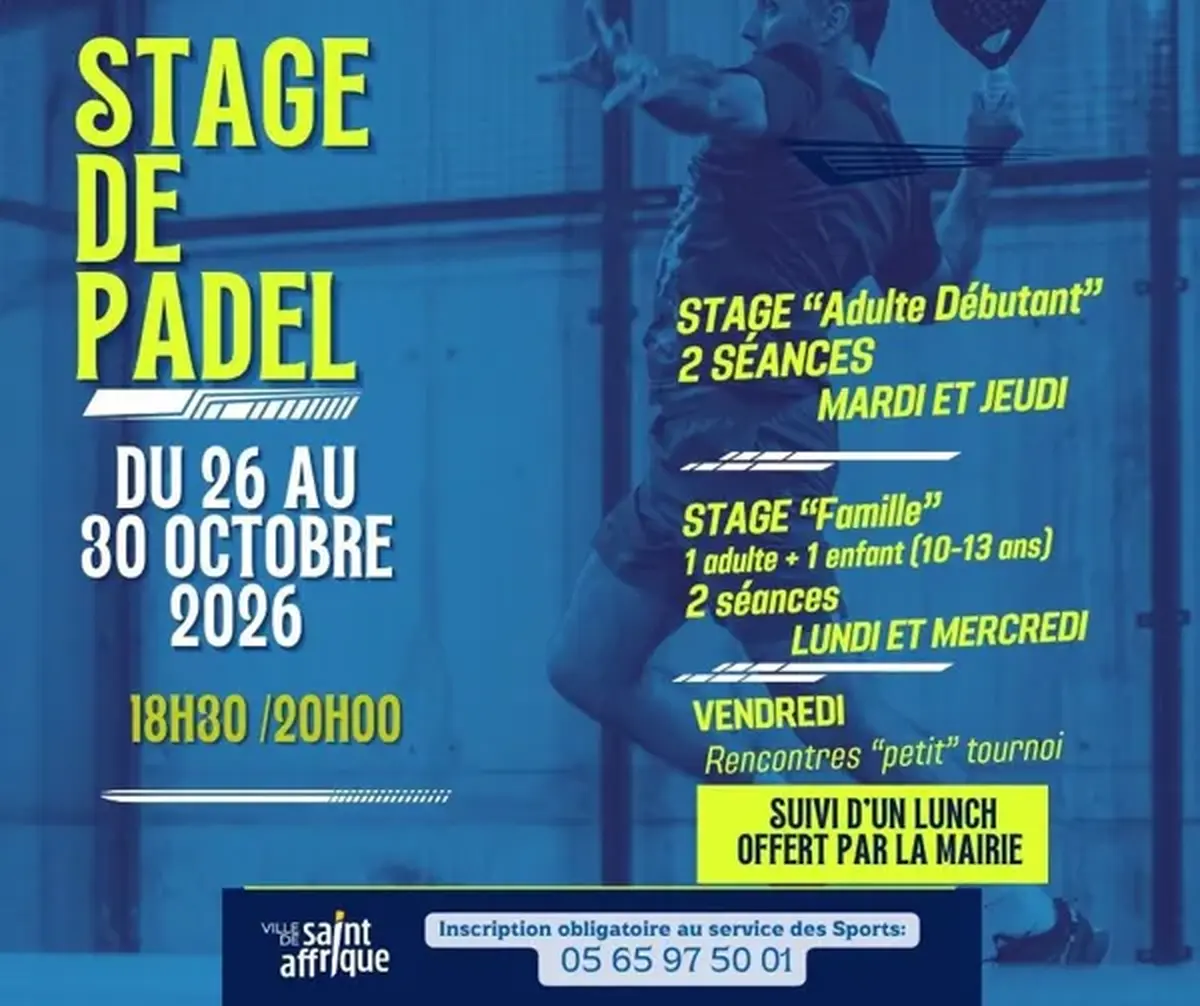 Stage de Padel