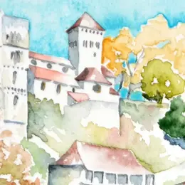 Stage de peinture à l'aquarelle