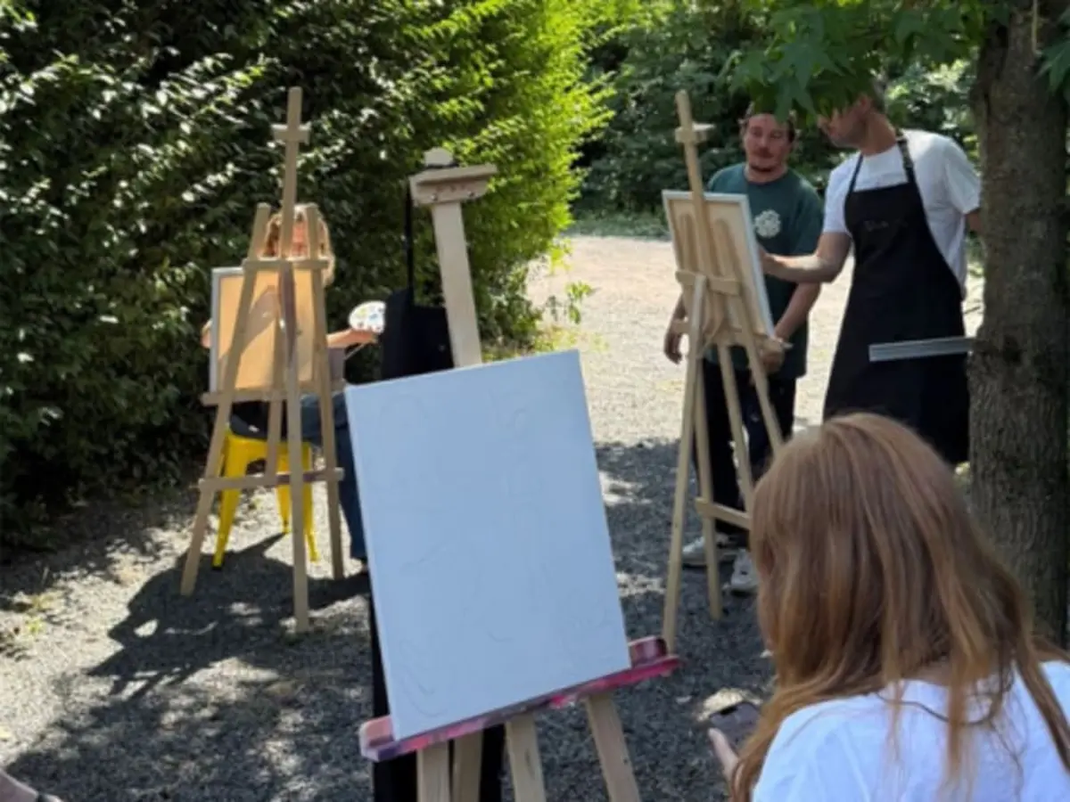 Stage de peinture immersif à Gannay-sur-Loire (03)