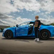 Stage de Pilotage enfant en Alpine A110 à Septfontaines (25)