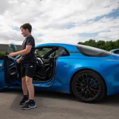 Stage de Pilotage enfant en Alpine A110 au Rheu (35)